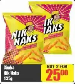 Big Save Simba Nik Naks offer