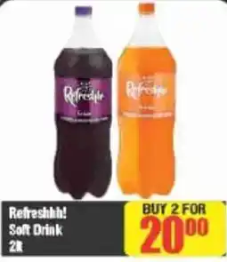 Big Save Refreshhh! Soft Drink offer