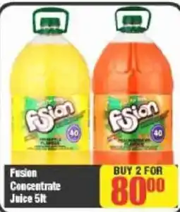 Big Save Fusion Concentrate Juice offer