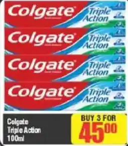 Big Save Colgate Triple Action offer