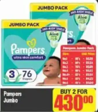 Pampers Jumbo