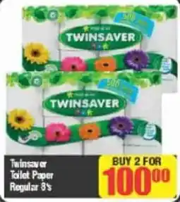 Big Save Twinsaver Toilet Paper Regular 8's offer