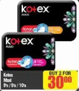 Big Save Kotex Maxi offer