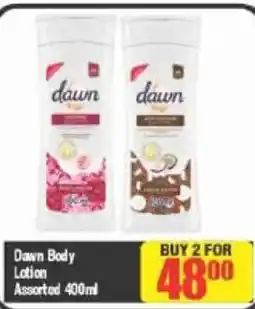 Big Save Dawn Body Lotion Assorted offer