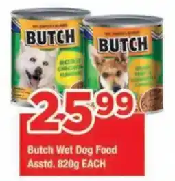 OK Foods Butch Wet Dog Food offer