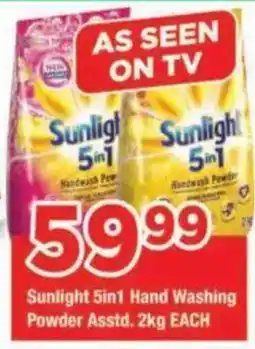 OK Foods Sunlight 5in1 Hand Washing Powder offer