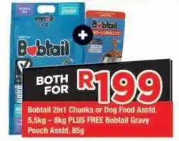 OK Foods Bobtail 2in1 Chunks or Dog Food offer