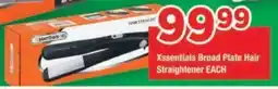 OK Foods Xssentials Broad Plate Hair Straightener offer