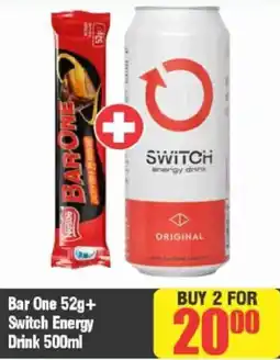 Big Save Bar One Switch Energy Drink offer