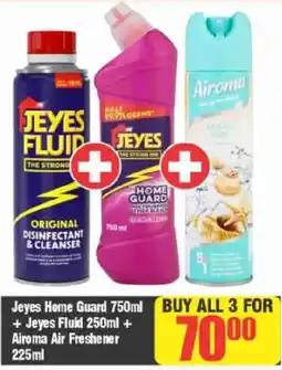 Big Save Jeyes Home Guard + Jeyes Fluid + Airoma Air Freshener offer