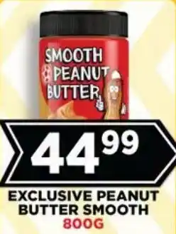 Goal Supermarket Exclusive peanut butter smooth offer