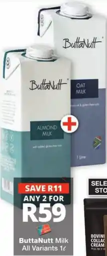 Checkers ButtaNutt Milk All Variants offer