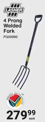 Mica Lasher 4 Prong Welded Fork offer