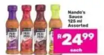 Game Nando's - sauce offer