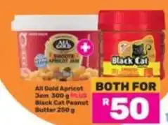 Game Cat - apricot jam and peanut butter offer