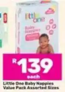 Game Baby nappies value pack offer