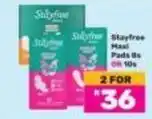Game Stayfree - maxi pads offer