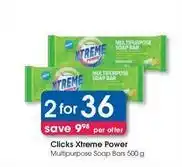 Clicks Clicks - multipurpose soap bars offer