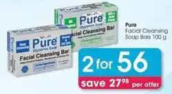 Clicks Facial cleansing soap bars offer