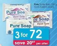 Clicks Equal - pure soap bars offer