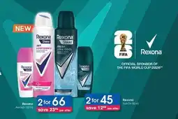 Clicks Rexona - shield offer
