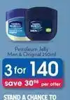 Clicks Vaseline - petroleum jelly offer