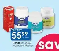 Clicks Omega - or magnesium products offer