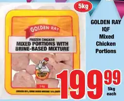 Boxer Superstores GOLDEN RAY Mixed Chicken Portions offer