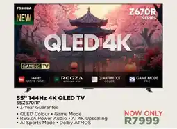 House & Home TOSHIBA 55" 144Hz 4K QLED TV offer