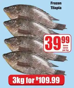 Boxer Superstores Frozen Tilapia offer