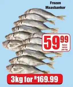 Boxer Superstores Frozen Maasbanker offer
