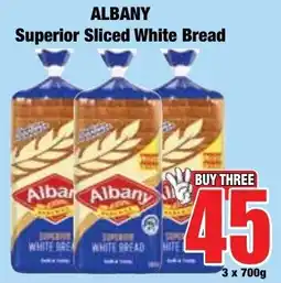 Boxer Superstores ALBANY Superior Sliced White Bread offer