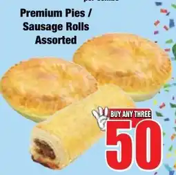 Boxer Superstores Premium Pies / Sausage Rolls Assorted offer