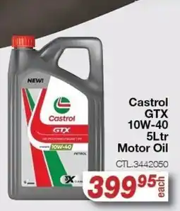 AutoZone Castrol GTX 10W-40 Motor Oil offer