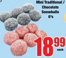 Boxer Superstores Mini Traditional / Chocolate Snowballs offer