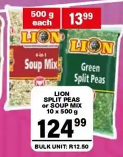 Giant Hyper LION SPLIT PEAS or SOUP MIX offer