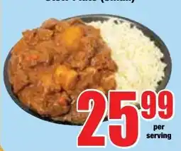 Boxer Superstores Curry Plate (Family) offer