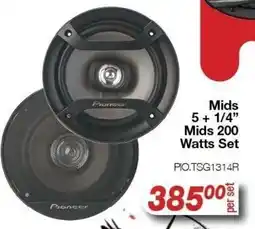 AutoZone Pioneer Mids 5 + 1/4" offer