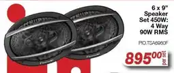 AutoZone Pioneer 6 x 9" Speaker Set offer