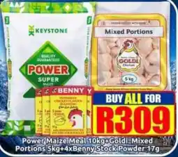 Three Star Cash and Carry Power Super Maize offer