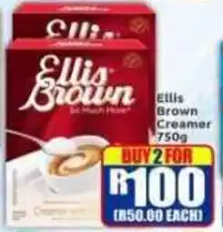 Three Star Cash and Carry Ellis Brown Creamer offer