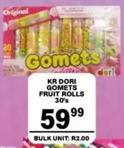 Giant Hyper KR DORI GOMETS FRUIT ROLLS offer