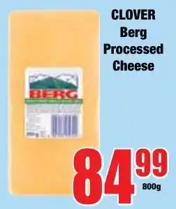 Boxer Superstores CLOVER Berg Processed Cheese offer