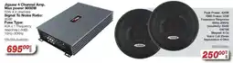 AutoZone Jigsaw 4 Channel Amp offer