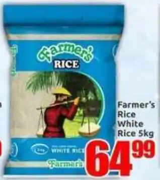 Three Star Cash and Carry Farmer's Rice White Rice offer