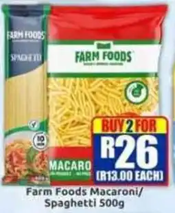 Three Star Cash and Carry Farm Foods Macaroni/Spaghetti offer