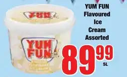 Boxer Superstores YUM FUN Flavoured Ice Cream Assorted offer