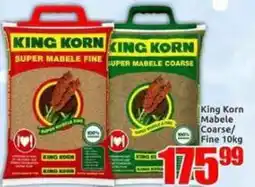 Three Star Cash and Carry King Korn Super Mabele Coarse/Fine offer