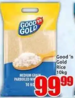 Three Star Cash and Carry Good 'n Gold Rice offer