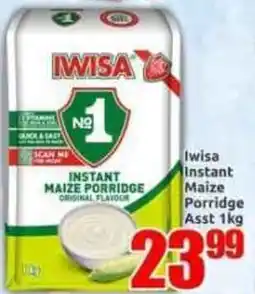 Three Star Cash and Carry Iwisa Instant Maize Porridge offer